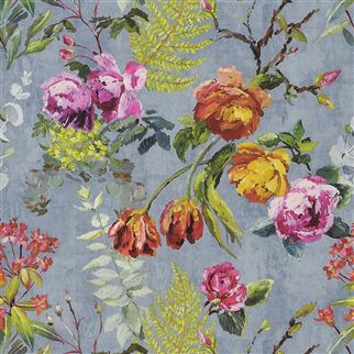 Обои Designers Guild Flowers Volume 1 Tulipani PDG678/01